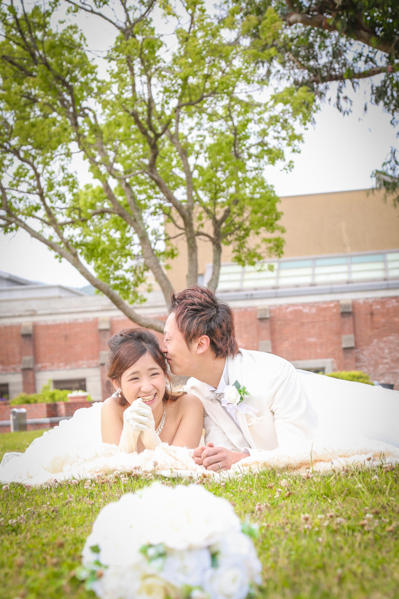 洋装ロケーション撮影 海 アルチザンスクエア 撮影ルポ Tabi Photo Wedding