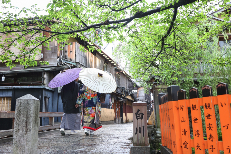 衣装別に映える京都前撮りスポット_祇園