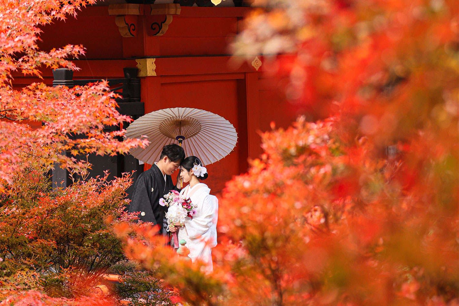 京都紅葉フォトウェディング｜おすすめ人気ロケ地特集