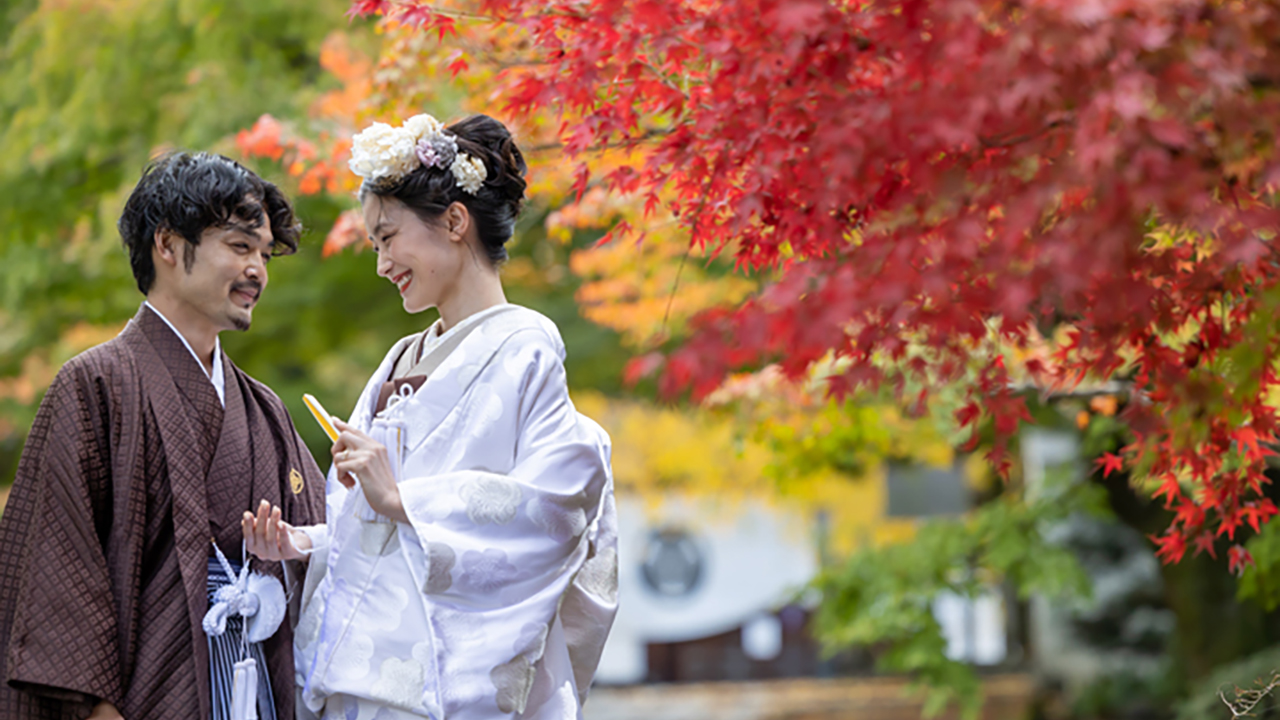 養源院｜京都紅葉フォトウェディング｜おすすめ人気ロケ地特集